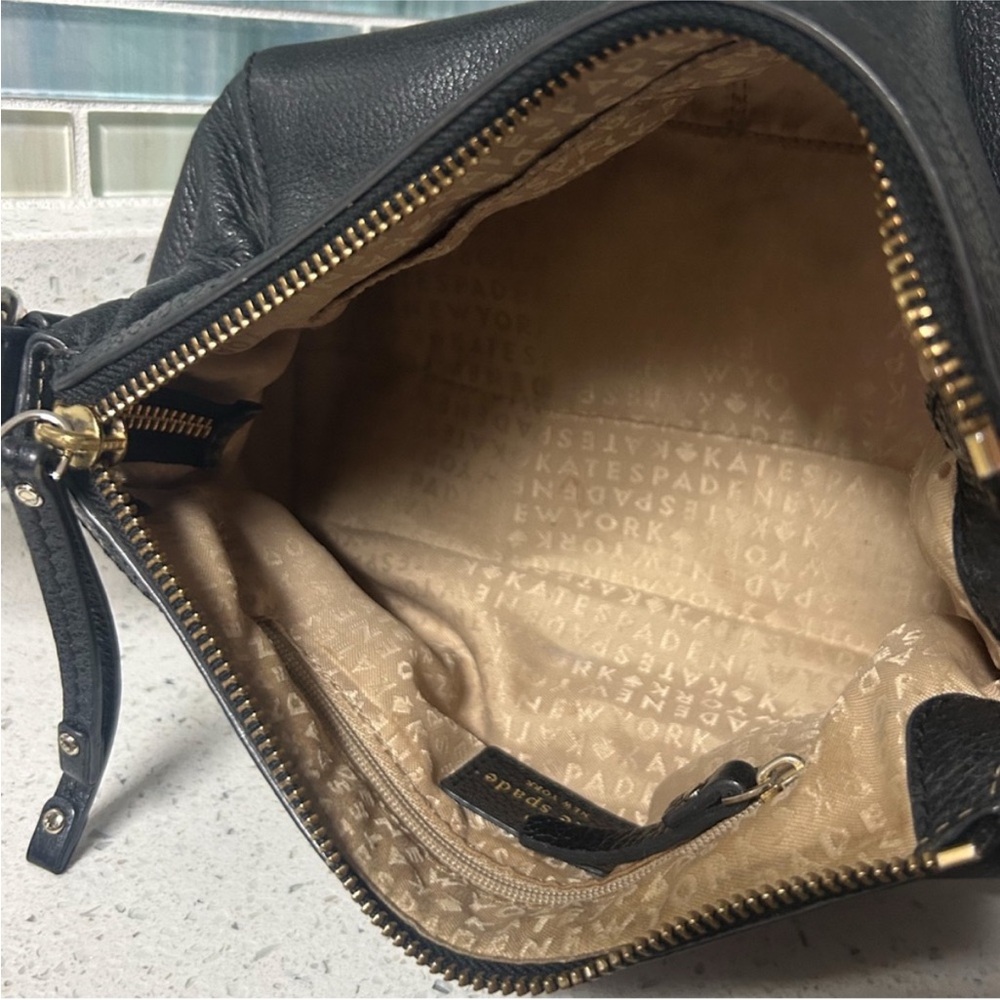 Kate Spade Black Pebbled Leather EUC
long strap - Picture 3 of 3